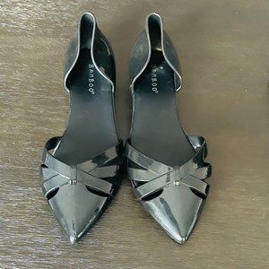 Black Flat Loafer Style Jelly